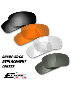Verres balistique de rechange pour lunettes Sharp Edge en divers coloris Edge Tactical Accessoires et pieces