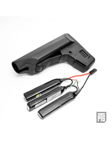 Crosse renforcée EPS en Noir ou Dark Earth Magpul PTS AEG & GBBR