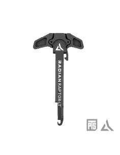 Levier d'armement ambidextre Noir Radian Raptor LT AEG Magpul PTS Receveur superieur