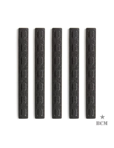 Set de couvre rail BCM polymère Keymod Noir