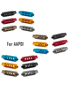 External barrel in aluminium CNC for AAP01 pistol Impact Arms Slide / Outer barrel and parts