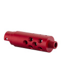 External barrel in aluminium CNC for AAP01 pistol round red pic 2
