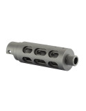 External barrel in aluminium CNC for AAP01 pistol gray pic 2