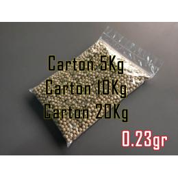 Coyote airsoft 0.23gr Tan 6mm bb's in carton of 5 / 10 /20kg