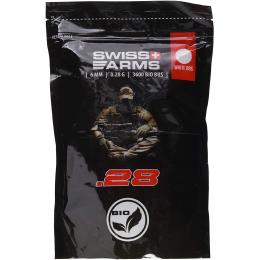 Biodegradable bb's 0.28gr SWISS ARMS white 1kg