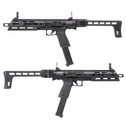Carabine kit SMC 9 GBB with GTP 9 pistol Black
