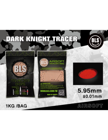 BLS tracer Bbs 0.25gr 1kg Red phosphorescent