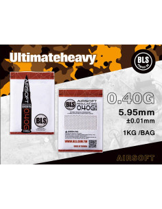 BLS Biodegradable Bbs 0.40gr 1Kg White BLS BIO