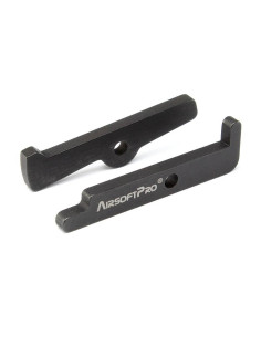 Trigger et piston sears en acier renforce pour Sniper Amoeba Striker AS-01 Airsoft Pro Bloc detente