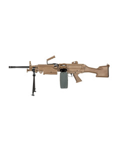 Mitrailleuse FN M249 MK2 Tan AEG ABS/METAL A&K AEG / AEP
