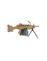 Mitrailleuse FN M249 MK2 Tan AEG ABS/METAL A&K AEG / AEP