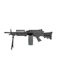 Machine gun FN M249 MK46 BLACK AEG ABS/METAL A&K AEG / AEP