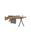 Mitrailleuse FN M249 MK46 Tan AEG ABS/METAL vue 3