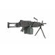 Mitrailleuse FN M249 PARA Noir AEG ABS/METAL vue 5