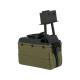 Ammobox 1500 billes Olive drab pour M249