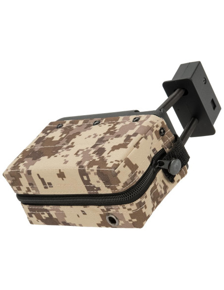 Ammobox 1500 billes Digital Desert pour M249 A&K drumbox / ammobox