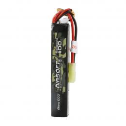 Gens ace 25C 1100mAh 3S 11.1V Lipo Battery stick with mini Tamiya
