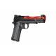 1911 GBB pistol with Red outer barrel