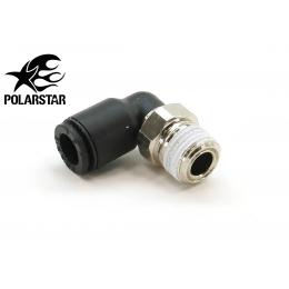 6mm Elbow 90° Connector to 1/8 PTC Threaded