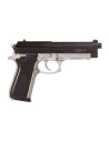 Pistolet PT92 culasse métal manuel à ressort Dual tone cybergun A Ressort
