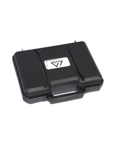 Mallette tactique de transport rigide pour pistolet Noir Impact Arms Mallette de transport