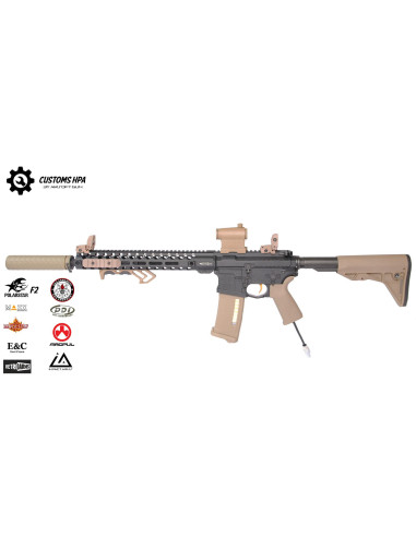 Custom HPA by AG on G&G M4 CM16 Assault Rifle