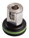 Tête de piston à roulement antivide avec double joint torique pour Marui Next Gen vue 2
