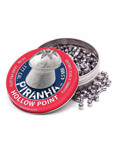 Plomb Piranha hollow 4,5mm .177 boite de 400pcs Crosman Plomb