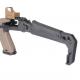 Customs by AG AAP01 GBB Pistol Tan/Black + folding stock pic 5