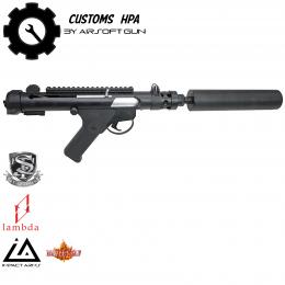 Custom By AG on a Submachine Gun Sterling MK7 HPA Black