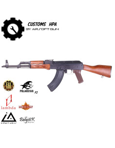 Custom By AG on an Assault rifle HPA AKM Steel/Wood