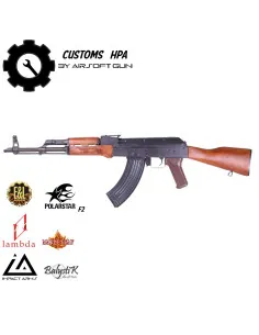 Custom By AG on an Assault rifle HPA AKM Steel/Wood E&L Mechanical AEG/AEP/HPA/GBB(R)