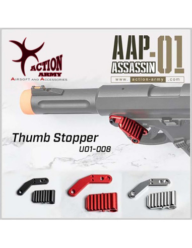 Thumb Stopper AAC for AAP01 pistol RED