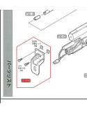 Plaque de fixation de gearbox pour P90 et P90HC vue 2