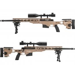 Sniper Rifle MS338 CNC Dark earth