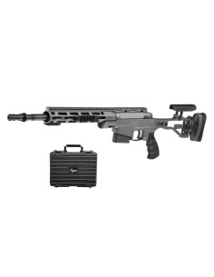 Fusil de précision MSR303 Titanium gris + mallette ARES A Ressort