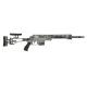Sniper rifle MSR303 Titanium grey + guncase pic 3