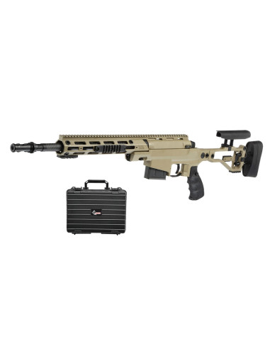 Sniper rifle MSR303 Tan + guncase