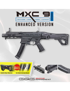 Assault Rifle M4 CM16 SRF 9" M-lok AEG Black G&G AEG / AEP
