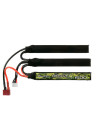 Gens ace Batterie Lipo 25C 1500mAh 3S1P 11.1V Nunchuck 3X avec connecteur T Dean GENS ACE Lipo & Li-ion