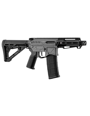 Fusil d'assaut M4 R15 mod1 5.5" Noir / Gris Zion Arms AEG / AEP