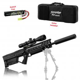 Pack Sniper PC1 Storm pneumatique Deluxe Noir