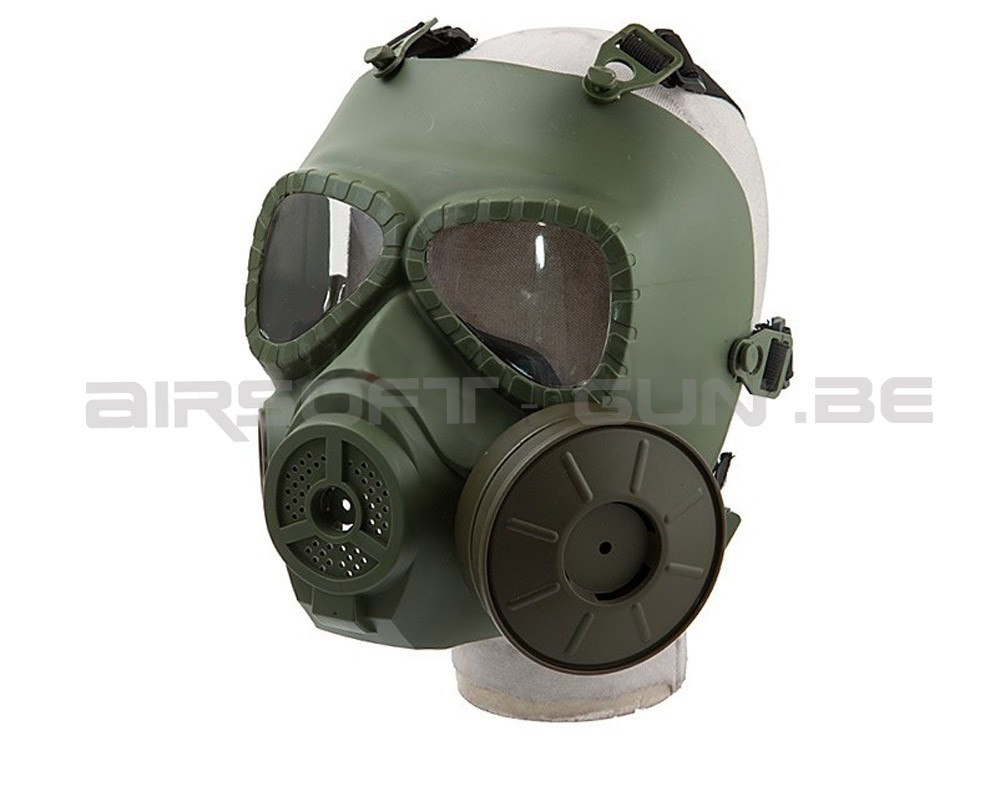Masque à Gaz M04 ventilé army green