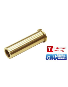 Capuchon de guide ressort en acier Stainless Ti-Coating Gold pour Marui Hi-capa 5.1