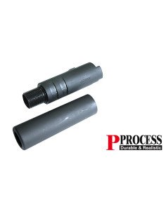 Steel Outer Barrel for Tokyo Marui HI-CAPA 4.3 pistol Guarder Slide / Outer barrel and parts