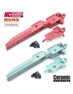 Aluminium Frame for MARUI HI-CAPA 5.1Gold Match (without marking) REB or Pink Guarder Frame and parts