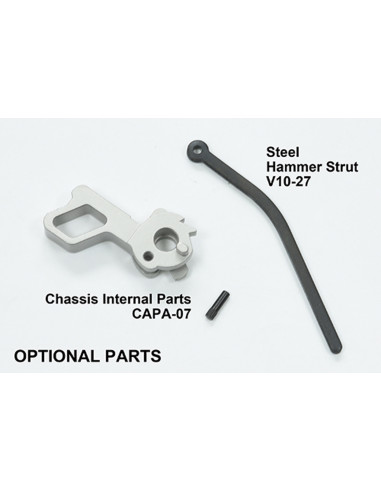 Marteau acier pour MARUI HI-CAPA 5.1/4.3 (Standard/Noir, Argent ou Or Titanium) Guarder Chassis et pieces