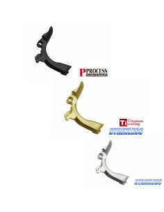 Stainless Grip Safety For MARUI HI-CAPA (Titanium Gold / Black / Silver) Guarder Frame and parts