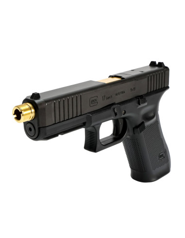 Canon Externe Fixe 2WAY pour Tokyo Marui Gas Blowback G17 Gen5 MOS [NINEBALL] Laylax Culasse / Canon externe et pieces