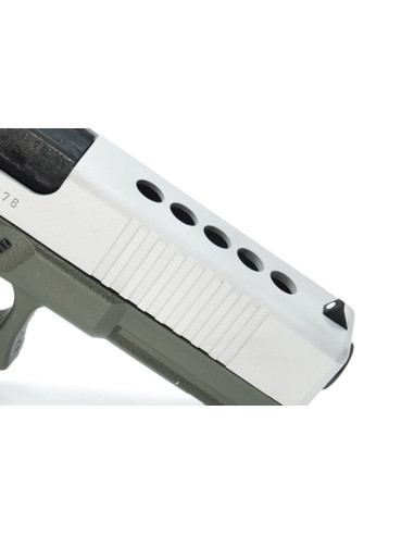 Culasse en Aluminium pour MARUI G17 Custom II (Noir ou Argent) Guarder Culasse / Canon externe et pieces